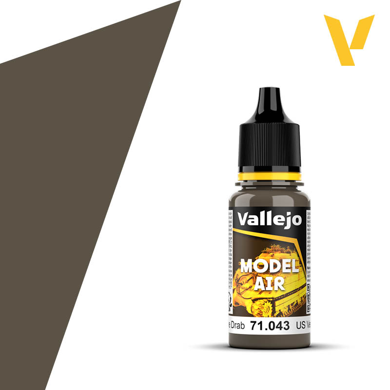 Vallejo Model Air 18ml - US Olive Drab
