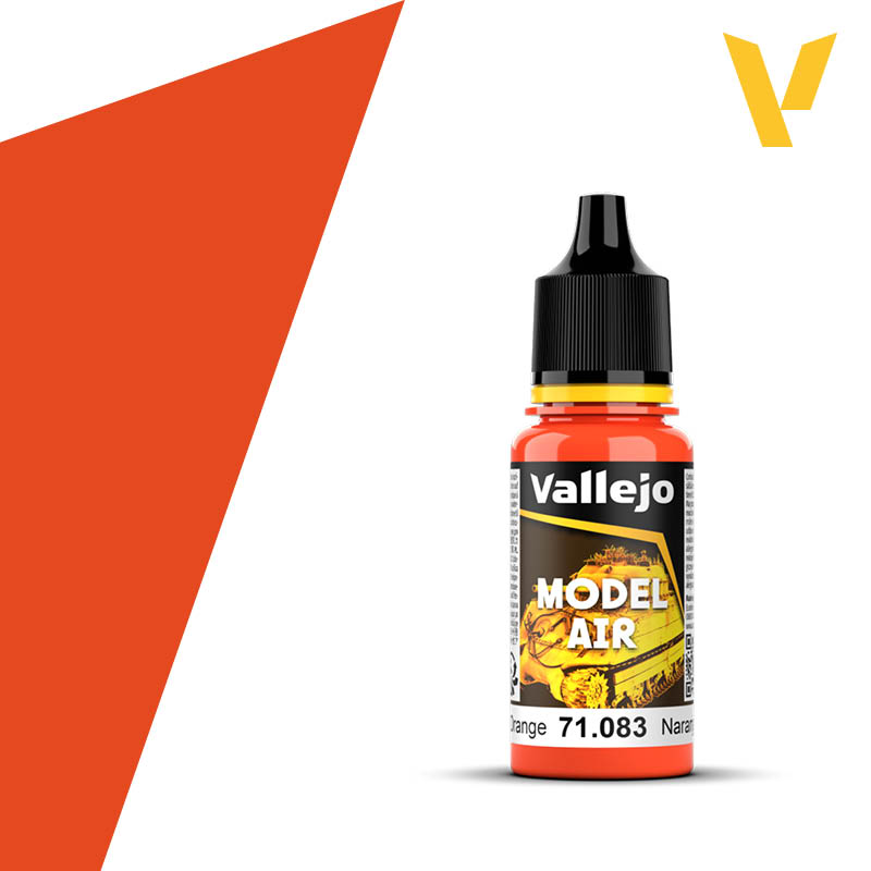 Vallejo Model Air 17ml    Orange 71083
