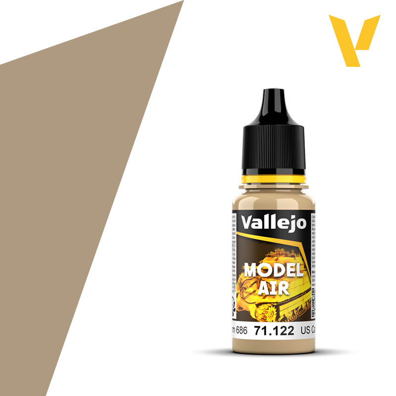 Vallejo Model Air 18ml  - US Desert Armour 686