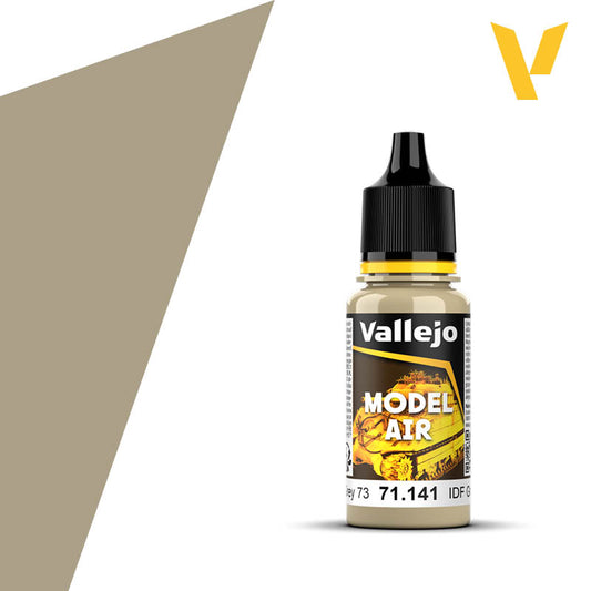 Vallejo Model Air 17ml  - IDF Sand Grey 73