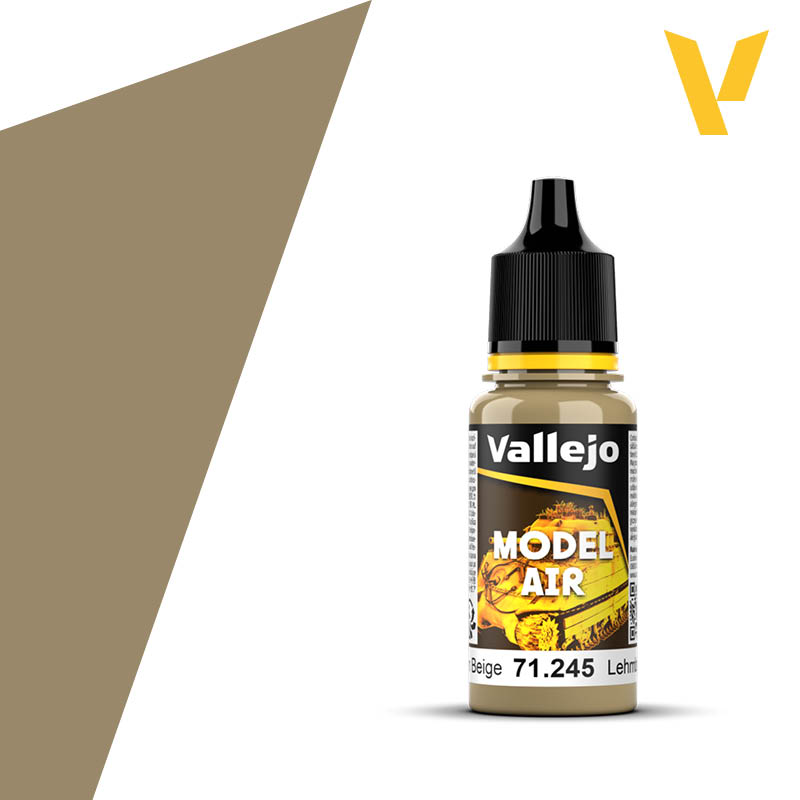 Vallejo Model Air 17ml - Loam Beige