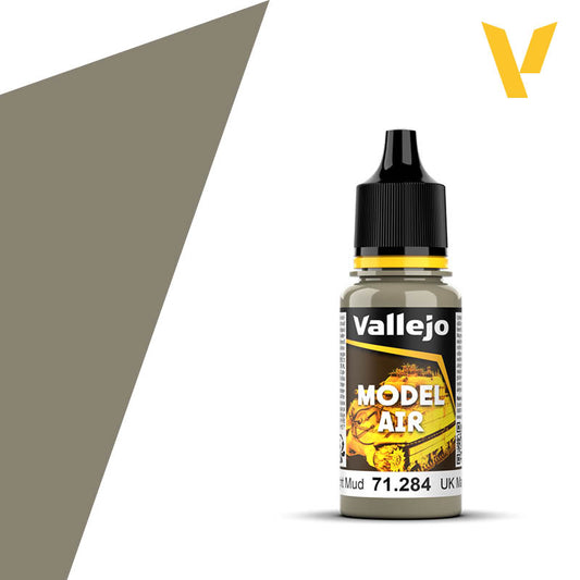 Vallejo Model Air 17ml - UK Light Mud