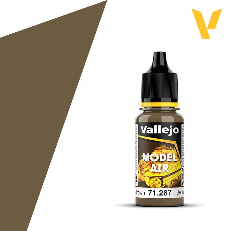 Vallejo Model Air 17ml - IJA Khaki Brown