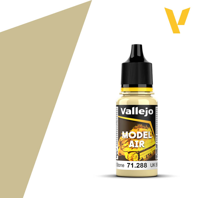 Vallejo Model Air 17ml - UK BSC 64 Portland Stone