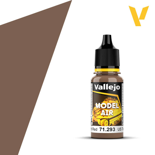 Vallejo Model Air 17ml - US Earth Red