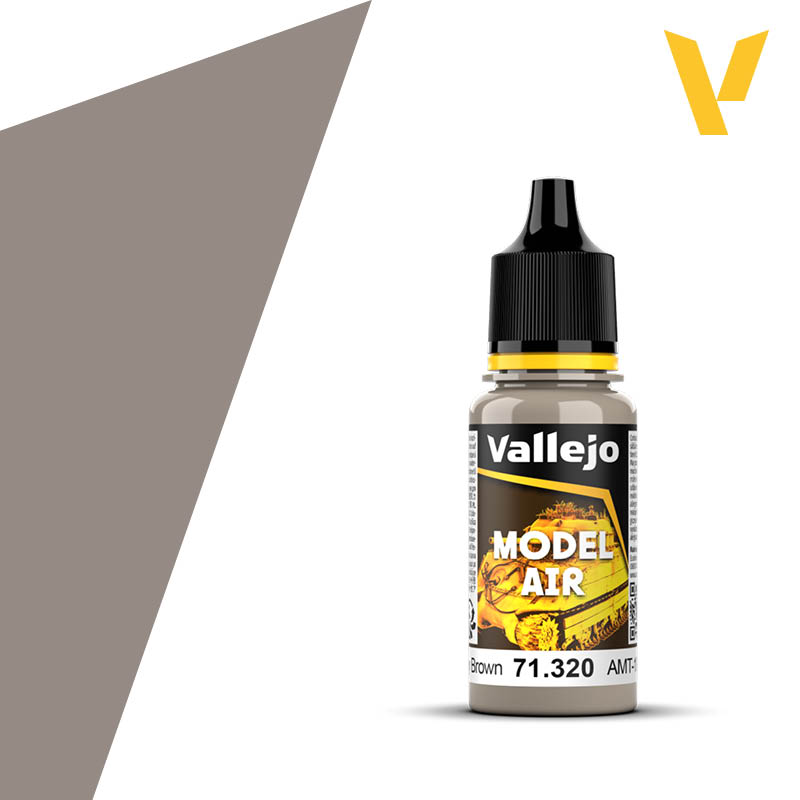 Vallejo Model Air 17ml - AMT- 1 Light Grey Brown