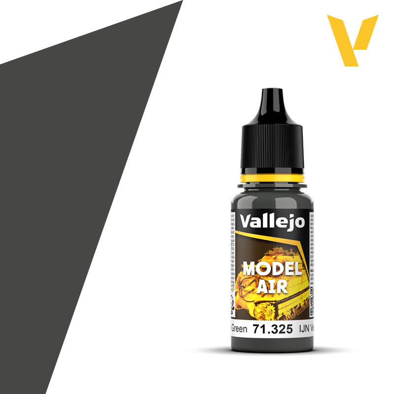 Vallejo Model Air 17ml - IJN Dark Black Green