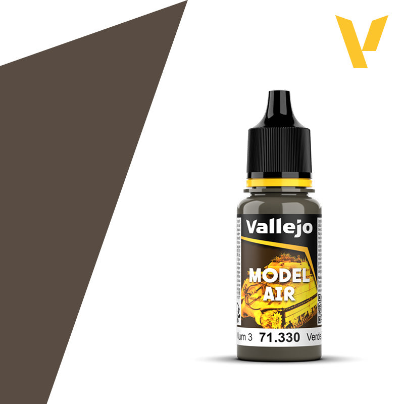 Vallejo Model Air 18ml - Khaki Green Num.3
