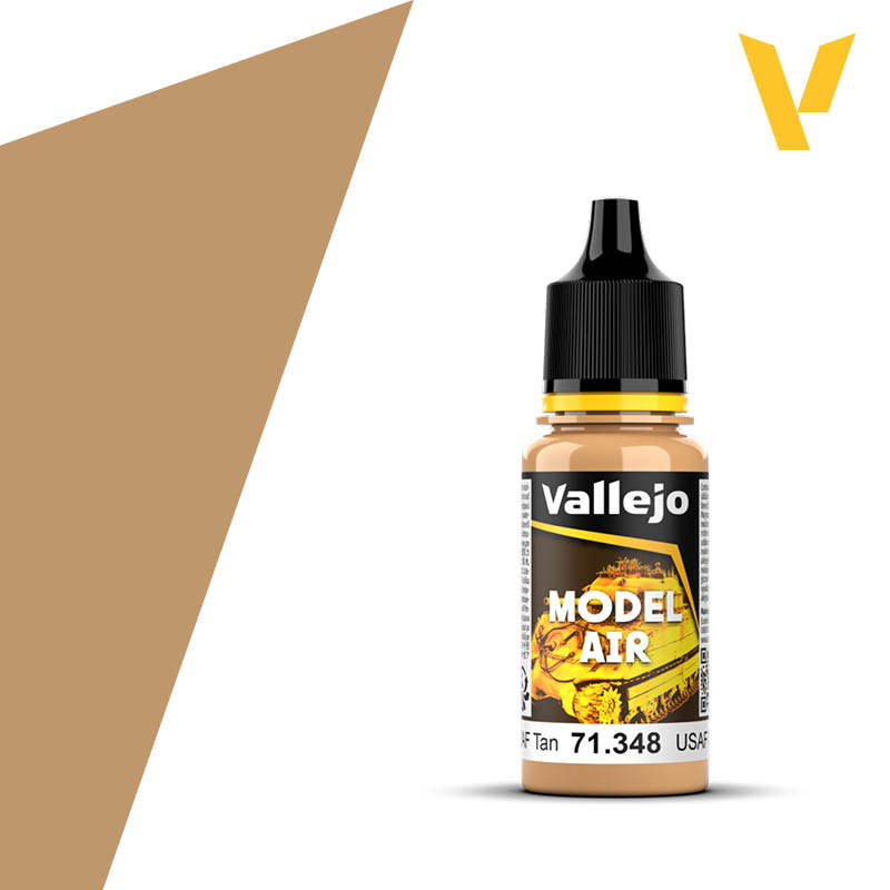 Vallejo Model Air 17ml - USAF Tan