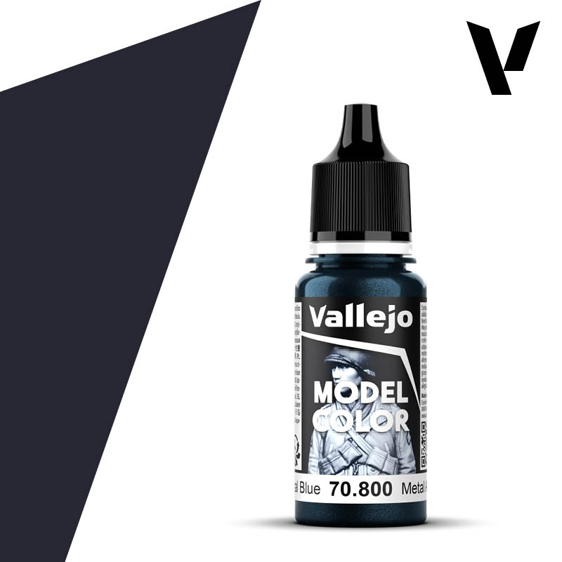 Vallejo Model Colour 17ml - Metallic Gunmetal Blue