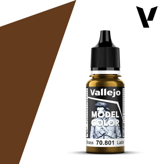 Vallejo Model Colour 17ml - Metallic Brass