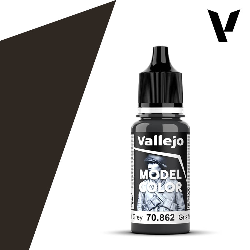 Vallejo Model Colour 17ml - Black Grey