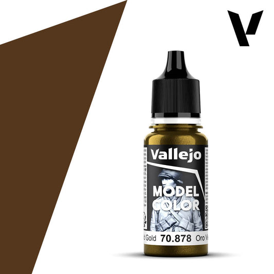 Vallejo Model Colour 17ml - Metallic Old Gold