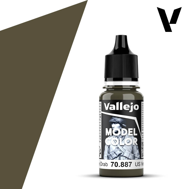 Vallejo Model Colour 17ml - US Olive Drab