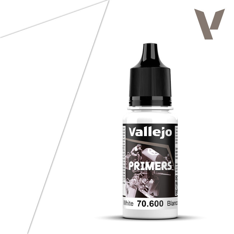 Vallejo: Polyurethane Primer White 18ml