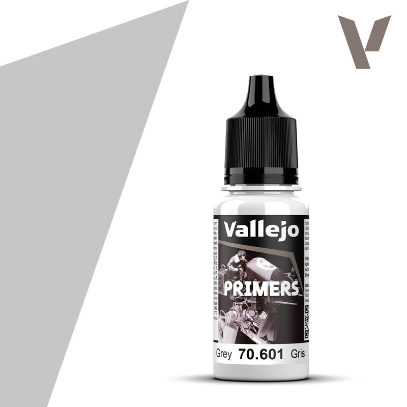 Polyurethane Primer Grey 18ml : Vallejo