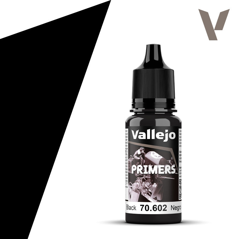 Vallejo: Polyurethane Primer Black 17ml
