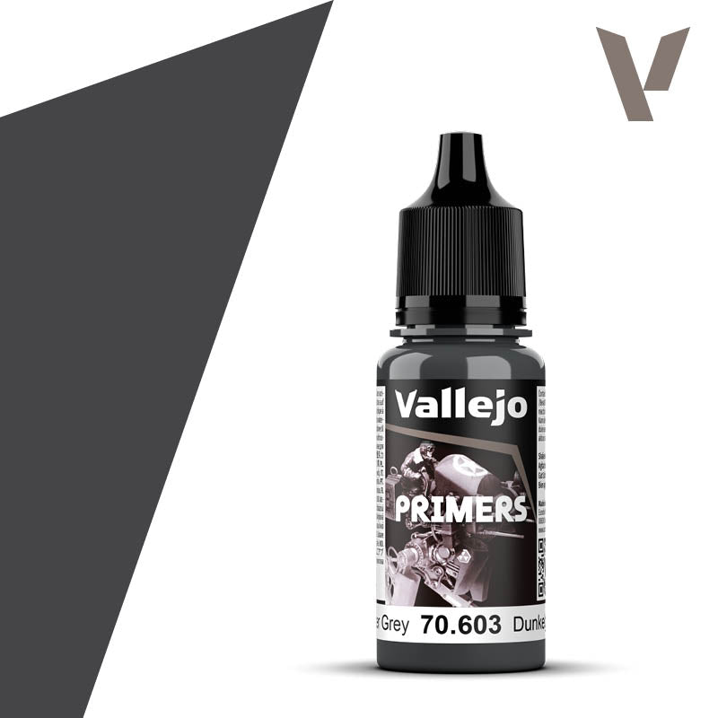 Vallejo: Polyurethane Primer German Panzer Grey (RAL 7021) 17ml