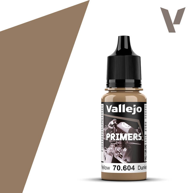 Vallejo: Polyurethane Primer German Dark Yellow (RAL 7028) 17ml