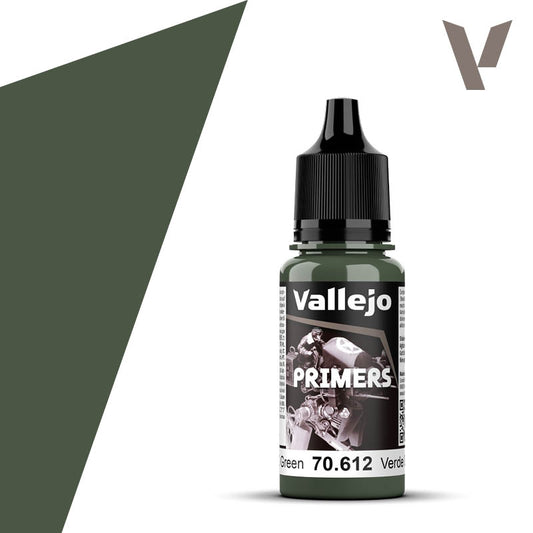 Vallejo: Polyurethane Primer Nato Green FS34094 17ml
