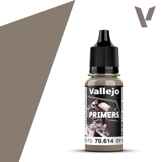 Vallejo: Polyurethane Primer IDF Sand Grey FS30372 17ml